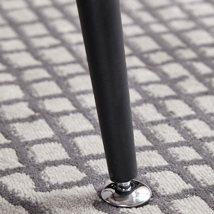 31.5-inch Metal Contemporary Round Dining Table Wood Top Table with Black Legs Clearhalo ' dining_table' 'Dining Tables & Seating' 'Dining Tables' 'furn' 'furn_dining_table' 'Furniture' 'furniture_dining_table' 'Kitchen & Dining Furniture' 'kitchen&dining_furn' 'kitchen' 'kitchen_dining_table' 1200x1200_4e780243-7570-4036-8927-98bbca6efa69