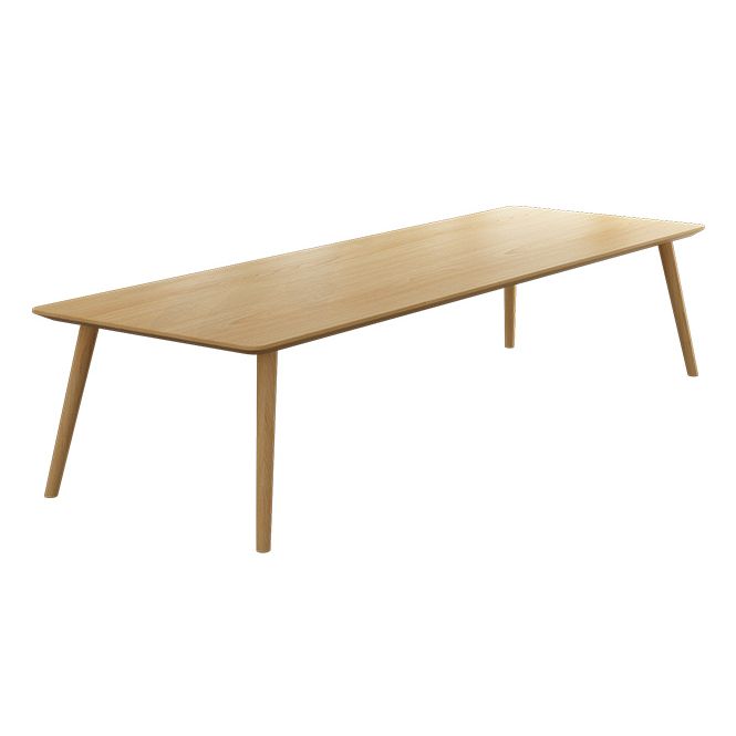 Glam Khaki Solid Wood Dining Table Standard Rectangle Shape Dining Table for Kitchen Clearhalo ' dining_table' 'Dining Tables & Seating' 'Dining Tables' 'furn' 'furn_dining_table' 'Furniture' 'furniture_dining_table' 'Kitchen & Dining Furniture' 'kitchen&dining_furn' 'kitchen' 'kitchen_dining_table' 1200x1200_4e7965df-59b6-4cca-b1a5-05a7a3f0f523