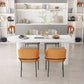 Free Form 3 Legs Modern Style Dining Table White Fixed Table with Sintered Stone Clearhalo ' dining_table' 'Dining Tables & Seating' 'Dining Tables' 'furn' 'furn_dining_table' 'Furniture' 'furniture_dining_table' 'Kitchen & Dining Furniture' 'kitchen&dining_furn' 'kitchen' 'kitchen_dining_table' 1200x1200_4e7e5bad-d252-4b6a-a342-94034800af8b
