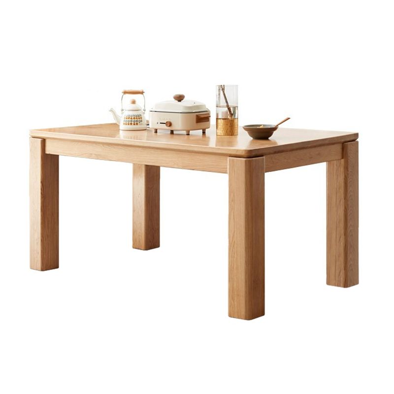 1/4/5 pezzi moderni moderni set di mobili da pranzo in legno solido in legno solido