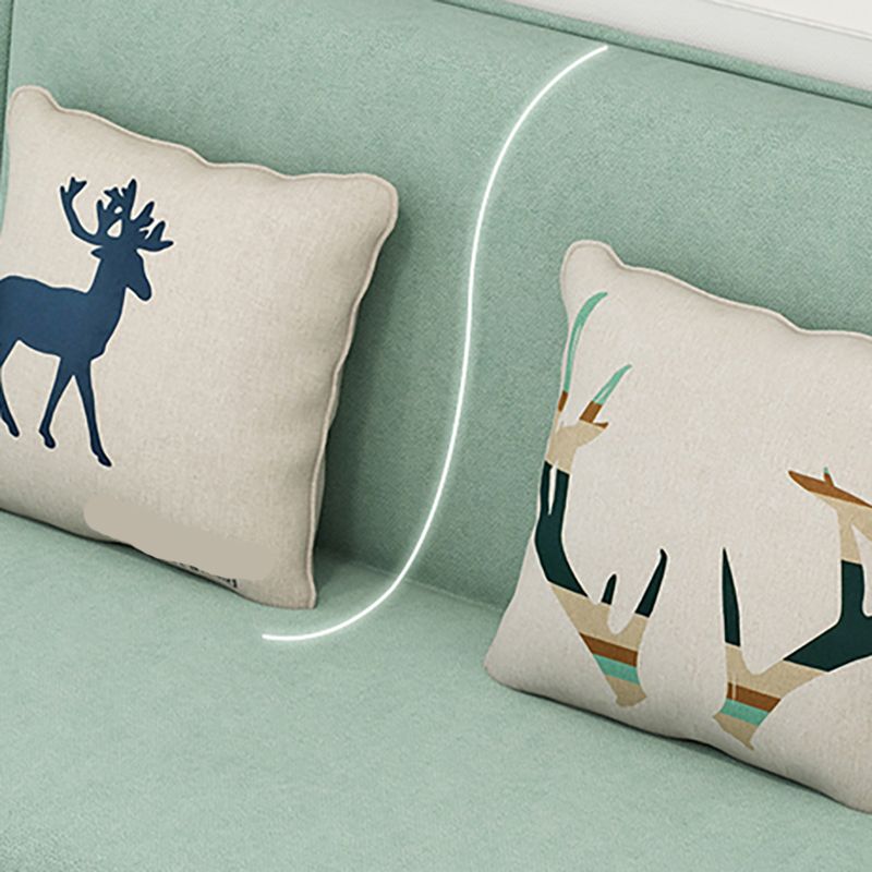 Cotton Blend Transitional Sofa Bed 31.5"High Armless Sofa with Tight Back Sofa Clearhalo 'furn' 'furn_sofas' 'Furniture' 'furniture_sofas' 'Living Room Furniture' 'Sofa' 'sofas' 1200x1200_4e7f6abe-4ce1-424f-b148-5f229d43858c