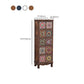 Coastal Storage Chest Solid Wood Dresser with 3/4/5/6 Drawers , 11.7 Inch Width