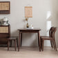 Contemporary Walnut Rectangle Dining Table Dining Room Kitchen Table