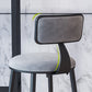 Modern Armless Backrest Counter Stool Iron Household Bar Stool with Velvet Cushion Clearhalo 'Bar Furniture' 'Bar Stools' 'bar_stools' 'furn' 'furn_bar_stools' 'furniture_bar_stools' 'Kitchen & Dining Furniture' 'kitchen&dining_furn' 'kitchen' 'kitchen_furn' Furniture' 1200x1200_4e952551-c931-4229-92bb-31903070f37c
