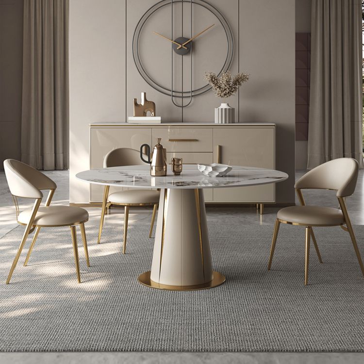 グラムキッチンサイドチェアメタルレッグオープンバックダイニングアームレスチェア