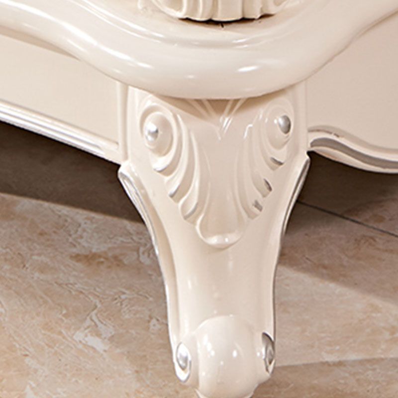 European Marble Living Room TV Cabinet White Solid Wood TV Console Clearhalo 'furn' 'furn_tv_stands_entertainment_centers' 'Furniture' 'Living Room Furniture' 'TV Stands & Entertainment Centers' 'TV Stands & Media Storage Furniture' 'tv_stands_entertainment_centers' 1200x1200_4e99c6fb-a7d4-4771-9652-97a8d469f35d