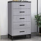 Contemporary Stone Storage Chest Bedroom Chest with Black Legs Clearhalo 'Bedroom Furniture' 'Dressers & Chests' 'dressers_chests' 'furn' 'furn_dressers_chests' 'Furniture' 1200x1200_4e9a03b2-d561-475f-8666-0b03d9480ce0