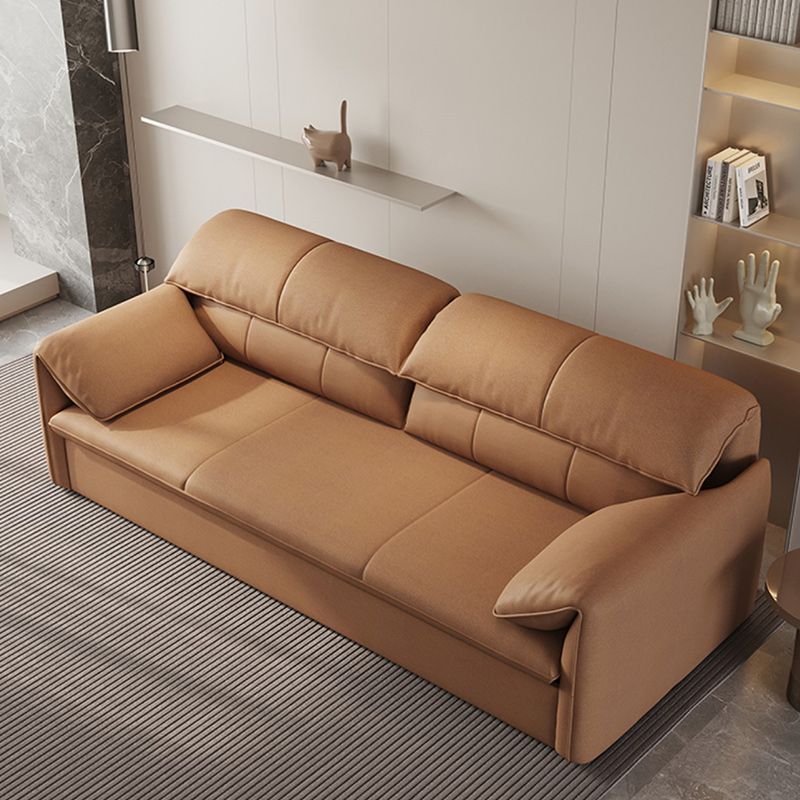 Living Room Futon Sleeper Sofa Bed Modern Style Convertible Sofas with Storage Clearhalo 'furn' 'furn_futons' 'Furniture' 'Futons & Daybeds' 'Futons' 'Living Room Furniture' 1200x1200_4e9d8cb7-b977-4dc4-b256-a9cbdf40c7a9