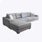 Pillow Top Arm L-Shape Pillowed Back Cushions Sectional Sofa with Chaise for Four People Clearhalo 'furn' 'furn_sectionals' 'Furniture' 'furniture_sectionals' 'kitchen' 'kitchen_sectionals' 'Living Room Furniture' 'Sectionals' 1200x1200_4e9dd9e8-865f-450d-89ef-6a9f6a94d187