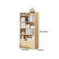 Wooden Shelf Bookcase Contemporary Book Shelf for Studying Room