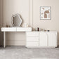 Lighted Mirror Wood White Modern Vanity Dressing Table with Drawers Clearhalo 'Bedroom Furniture' 'furn' 'furn_makeup_vanities' 'Furniture' 'Makeup Vanities' 'makeup_vanities' 1200x1200_4ea19191-d86b-4018-9d63-f37f4da55795