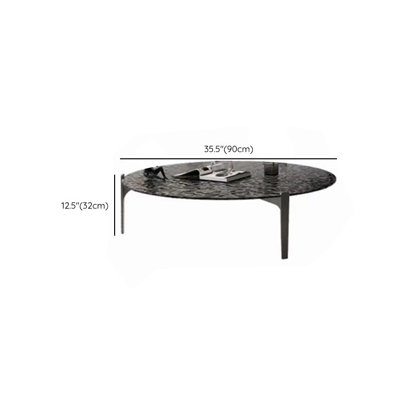 Glass Top Coffee Cocktail Table Coffee or End Table with 3 Legs Clearhalo 'Coffee & Accent Tables' 'Coffee Tables' 'coffee_tables' 'furn' 'furn_coffee_tables' 'Furniture' 'Living Room Furniture' 1200x1200_4ea1baa2-0a84-49b1-ad09-77b2a7e1335a