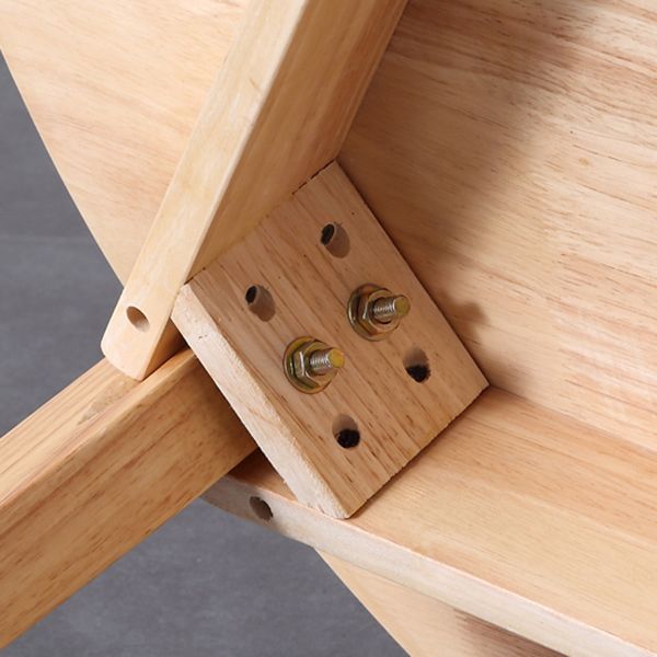 Modern Style Kitchen Dinette Set Solid Wood Top Dining Furniture Set with 3 Legs Base Clearhalo 'Dining Room Sets' 'Dining Tables & Seating' 'dining_room_set' 'furn' 'furn_dining_room_set' 'Furniture' 'furniture_dining_room_set' 'Kitchen & Dining Furniture' 'kitchen&dining_furn' 'kitchen' 1200x1200_4ea36059-7d37-48b6-bcd0-e4347267fa93