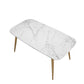 Glam Stone Rectangle Dining Table Metal Legs for Dining Room Clearhalo 'Dining Tables & Seating' 'Dining Tables' 'dining_table' 'furn' 'furn_dining_table' 'Furniture' 'Kitchen & Dining Furniture' 1200x1200_4ea60e6e-e6db-4860-adfe-99be0e85ee06