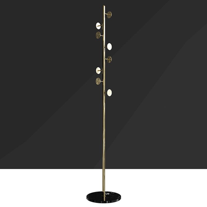 Supporto per la sala metallica con gancio con planimetro glam con base in ardesia