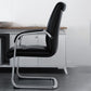 Modern Leather Management Conference Chair No Wheels Conference Chair Clearhalo 'furn' 'furn_office_chair' 'Furniture' 'Office Chairs' 'Office Furniture' 'office_chair' 1200x1200_4eaac8a6-bf6b-44e1-88d2-0bd0bba6e4a5