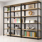 Metal Etagere Bookcase Industrial Open Back Book Shelf with Shelves for Office and Home Clearhalo 'Bookcases' 'Furniture' 'furniture_bookcases' 'kitchen' 'kitchen_bookcases' 'Living Room Furniture' 'Office Furniture' 1200x1200_4eaadc7b-f246-485e-a747-aa6993e44a96