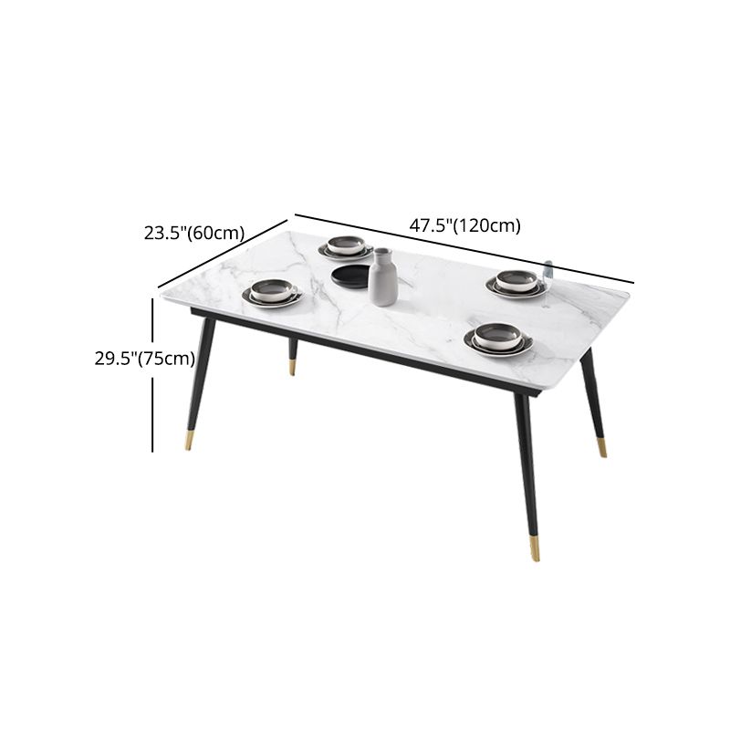 Glam 1/5/7 Pieces Metal Dining Set Dining Furniture Set /Separate Items Clearhalo 'Dining Room Sets' 'Dining Tables & Seating' 'dining_room_set' 'furn' 'furn_dining_room_set' 'Furniture' 'furniture_dining_room_set' 'Kitchen & Dining Furniture' 'kitchen&dining_furn' 'kitchen' 1200x1200_4eab85cb-2970-4556-ad62-948fda27e09b