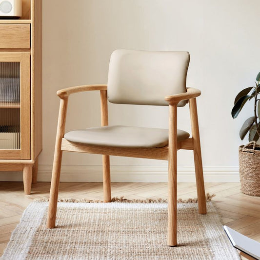 Silla de comedor de espalda abierta de madera contemporánea (juego de 1/2/4/6/8)