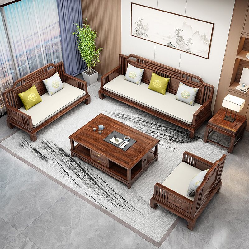 Scandinavian Sectional Sofas Solid Wood Brown Sectional Couch Clearhalo 'furn' 'furn_sectionals' 'Furniture' 'Living Room Furniture' 'Sectionals' 1200x1200_4eb23955-f0e6-45c5-9407-8cc2f1b61308