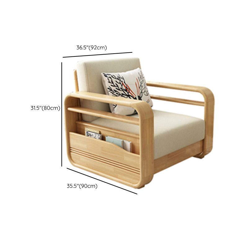 Sezioni di stoccaggio reversibili in tessuto di divano sezionale contemporaneo