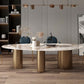 Traditional Luxury Oval Dining Site Table Gold Tripod Base Dining Table Clearhalo 'Dining Tables & Seating' 'Dining Tables' 'dining_table' 'furn' 'furn_dining_table' 'Furniture' 'furniture_dining_table' 'Kitchen & Dining Furniture' 'kitchen' 'kitchen_dining_table' 1200x1200_4ebb67bd-f153-4472-8ed1-98a369a9e735