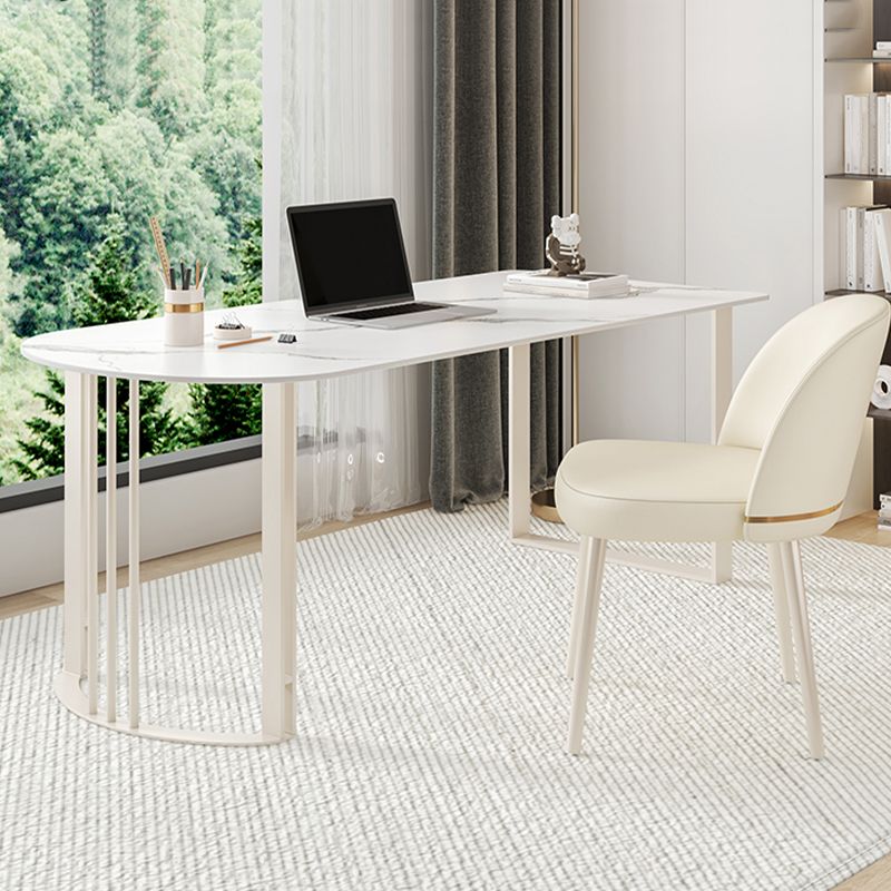 Peninsula Stone Top Office bureau de style moderne de style de style pour le bureau