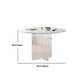 White Modern Dining Table Set 1/2/3/5 Pcs Kitchen Table and Chairs Clearhalo 'Dining Room Sets' 'Dining Tables & Seating' 'dining_room_set' 'furn' 'furn_dining_room_set' 'Furniture' 'Kitchen & Dining Furniture' 1200x1200_4ebdad5c-3930-495f-ad2a-2b385ec0ba5e