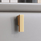 Modern accenttafel nachtkastje lederen nachtkastje voor slaapkamer