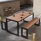 Modern 1/3/5 Pieces Dining Set Rectangle Wood Dining Table for Dining Room Clearhalo 'Dining Room Sets' 'Dining Tables & Seating' 'dining_room_set' 'furn' 'furn_dining_room_set' 'Furniture' 'Kitchen & Dining Furniture' 1200x1200_4ec13224-b032-4884-82d7-93b7b3488613