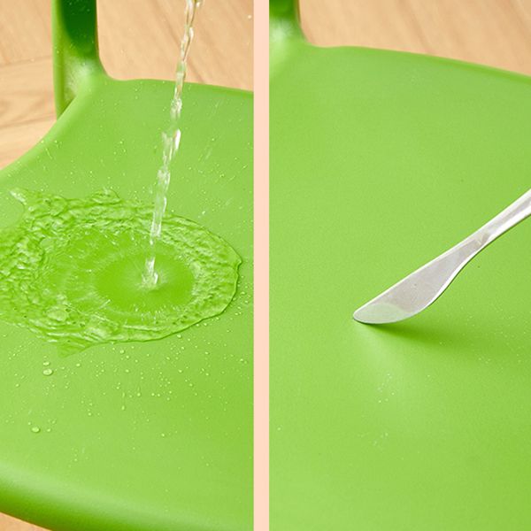 Modern Indoor-Outdoor Plastic Side Chair Armless Open Back Dining Chair Clearhalo ' kitchen&dining_furn' 'Dining Chairs' 'Dining Tables & Seating' 'dining_chair' 'furn' 'furn_dining_chair' 'Furniture' 'furniture_dining_chair' 'Kitchen & Dining Furniture' 'kitchen' 1200x1200_4ec1d310-7918-42b4-b3a9-4bc43d87c52a