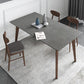 Contemporary Gray Sintered Stone Dining Table Rectangle Shape Standard Dining Table for Kitchen Clearhalo ' dining_table' 'Dining Tables & Seating' 'Dining Tables' 'furn' 'furn_dining_table' 'Furniture' 'furniture_dining_table' 'Kitchen & Dining Furniture' 'kitchen&dining_furn' 'kitchen' 'kitchen_dining_table' 1200x1200_4ec5c8a7-02e5-40d8-8499-782acbe723b6