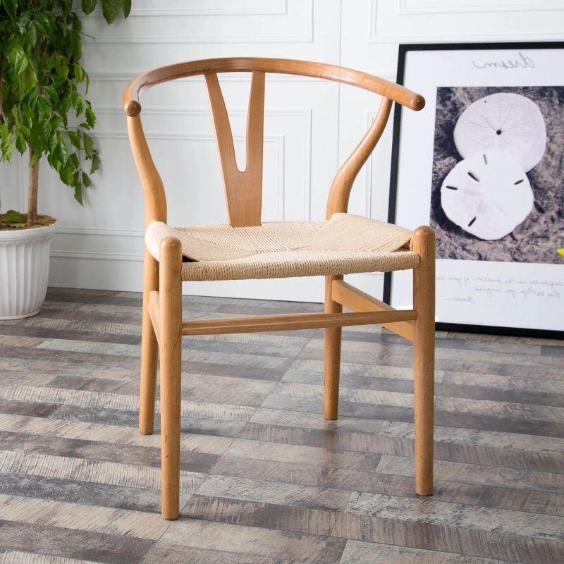 Modern Solid Wood Kitchen and Dining Room Chair Open Back Dining Side Chair Clearhalo 'Dining Chairs' 'Dining Tables & Seating' 'dining_chair' 'furn' 'furn_dining_chair' 'Furniture' 'furniture_dining_chair' 'Kitchen & Dining Furniture' 1200x1200_4ec5c90d-e75c-40f6-8e7c-6d4cae35dbce