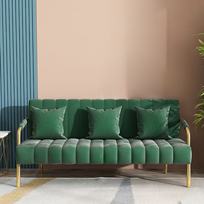 Modern Standard Metal Legs Sofa Macaroon Fabric Sofa for Apartment Clearhalo 'furn' 'furn_sofas' 'Furniture' 'furniture_sofas' 'kitchen' 'kitchen_sofas' 'Living Room Furniture' 'Sofa' 'sofas' 1200x1200_4ec82b9d-cc73-4592-b5f0-f474d7bb8d7b