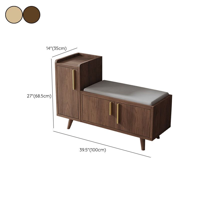 Rectangle Storage Entryway Bench Modern Seating Bench with Upholstered Clearhalo 'Benches' 'Chairs & Seating' 'furn' 'furn_benches' 'Furniture' 'Living Room Furniture' 1200x1200_4ecc2399-06da-4a12-88db-cf13c5c6e3a3