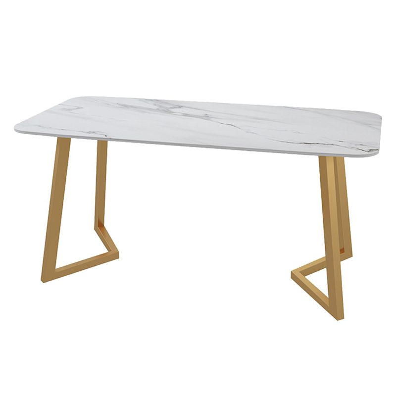 Marble Dining Site Table Traditional Luxury Rectangle Dining Table for Kitchen Home Clearhalo ' dining_table' 'Dining Tables & Seating' 'Dining Tables' 'furn' 'furn_dining_table' 'Furniture' 'furniture_dining_table' 'Kitchen & Dining Furniture' 'kitchen&dining_furn' 'kitchen' 'kitchen_dining_table' 1200x1200_4ecd7342-1352-46d3-8aae-e1f70a5e5967