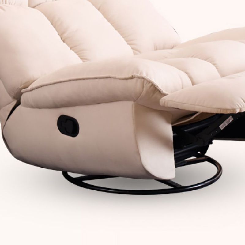 メタルリクライニングチェアリクライニングチェアスイベルロッカーリクライニングチェア椅子の固体色