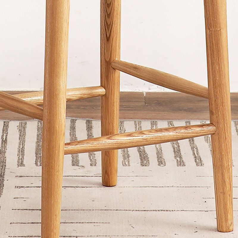 Contemporary Counter & Bar Stool Armless Wood Indoor Bar Stool with Footrest Clearhalo 'Bar Furniture' 'Bar Stools' 'bar_stools' 'furn' 'furn_bar_stools' 'furniture_bar_stools' 'Kitchen & Dining Furniture' 'kitchen&dining_furn' 'kitchen' 'kitchen_furn' Furniture' 1200x1200_4ecf76e2-72db-4d87-ab46-9913d4c54cfa