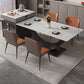 Rectangle Dining Room Table Contemporary Dinner Room Kitchen Table Clearhalo 'Dining Tables & Seating' 'Dining Tables' 'dining_table' 'furn' 'furn_dining_table' 'Furniture' 'Kitchen & Dining Furniture' 1200x1200_4ed00aa6-0689-4960-9508-638c0b700c60