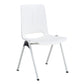 18" silla de oficina plástica sin brazos contemporánea ancha de la silla de escritorio