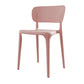 Restaurant Contemporary Plastic Side Chair Matte Finish Open Back Dining Chair Clearhalo ' kitchen&dining_furn' 'Dining Chairs' 'Dining Tables & Seating' 'dining_chair' 'furn' 'furn_dining_chair' 'Furniture' 'furniture_dining_chair' 'Kitchen & Dining Furniture' 'kitchen' 1200x1200_4ed1cc4a-2777-48f4-a738-181a9704b11a