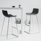 Scandinavian Armless Bar Stool Plastic and Steel Bar Stool for Living Room Clearhalo 'Bar Furniture' 'Bar Stools' 'bar_stools' 'furn' 'furn_bar_stools' 'Furniture' 'Kitchen & Dining Furniture' 1200x1200_4ed28665-3686-4455-bd48-1c70f28aeb73
