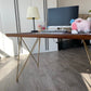 Rectangle Wood Color Dining Table Pine Solid Wood Table Glam with 4 Legs Clearhalo ' dining_table' 'Dining Tables & Seating' 'Dining Tables' 'furn' 'furn_dining_table' 'Furniture' 'furniture_dining_table' 'Kitchen & Dining Furniture' 'kitchen&dining_furn' 'kitchen' 'kitchen_dining_table' 1200x1200_4ed55570-1feb-4811-81b7-6d785bd68f31
