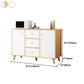 Sideboard ingegnerizzato in stile contemporaneo Sideboard in legno con mobile