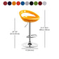 Industrial Adjustable Height Swivel Counter Stools Metal Bar Stools with Footrest Clearhalo 'Bar Furniture' 'Bar Stools' 'bar_stools' 'furn' 'furn_bar_stools' 'Furniture' 'furniture_bar_stools' 'Kitchen & Dining Furniture' 1200x1200_4edd8ac1-d284-4f04-89c0-d8007db5ec71