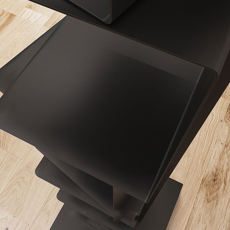 Contemporary Corner Bookshelf Closed Back Iron Vertical Bookcase Clearhalo 'Bookcases' 'furn' 'furn_bookcases' 'Furniture' 'furniture_bookcases' 'Office Furniture' 1200x1200_4edff57f-b89d-437b-90e4-0ecb02498581