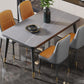 Sintered Stone Modern Dining Table Rectangle Table with 4 Legs for Home Use Clearhalo ' dining_table' 'Dining Tables & Seating' 'Dining Tables' 'Furniture' 'furniture_dining_table' 'Kitchen & Dining Furniture' 'kitchen&dining_furn' 'kitchen' 'kitchen_dining_table' 1200x1200_4ee0be1f-1801-4159-b410-a6f6933bb2ac