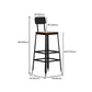 Industrial Style Bar Set 1/4/7/13 Pieces Solid Wood Rectangle Pub Dining Set Clearhalo 'Bar Furniture' 'furn' 'furn_home_bar_bar_sets' 'Furniture' 'Home Bars & Bar Sets' 'home_bar_bar_sets' 'Kitchen & Dining Furniture' 1200x1200_4ee106da-621b-4aaf-a84b-636920001d25