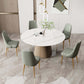 Faux Leather Side Chair Glam Parsons Dining Chair with Gold Legs Clearhalo 'Dining Chairs' 'Dining Tables & Seating' 'dining_chair' 'furn' 'furn_dining_chair' 'Furniture' 'Kitchen & Dining Furniture' 1200x1200_4ee3c609-03a8-4421-900b-4dfb60a6fe5a