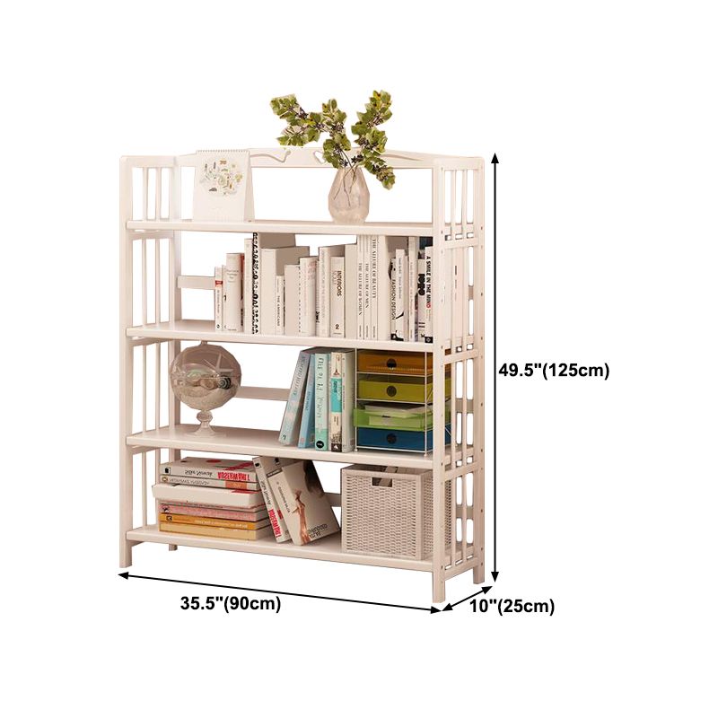 White Manufactured Etagere Bookshelf Modern Open Vertical Bookcase Clearhalo 'Bookcases' 'furn' 'furn_bookcases' 'Furniture' 'furniture_bookcases' 'Office Furniture' 1200x1200_4ee8653a-1566-4959-8615-9507335e50e5